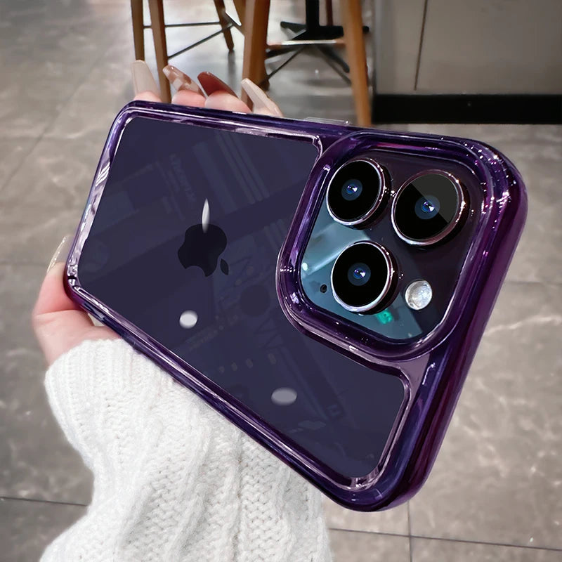 Clear Shockproof Armor Case for iPhone 17 Air 16 15 14 13 12 Pro Max