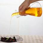 High Borosilicate Glass Oil Pot Leakproof Oil & Vinegar Dispenser Bottle