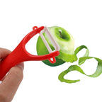 LMETJMA Ceramic Peeler KC0113 Vegetable & Fruit Kitchen Peeler