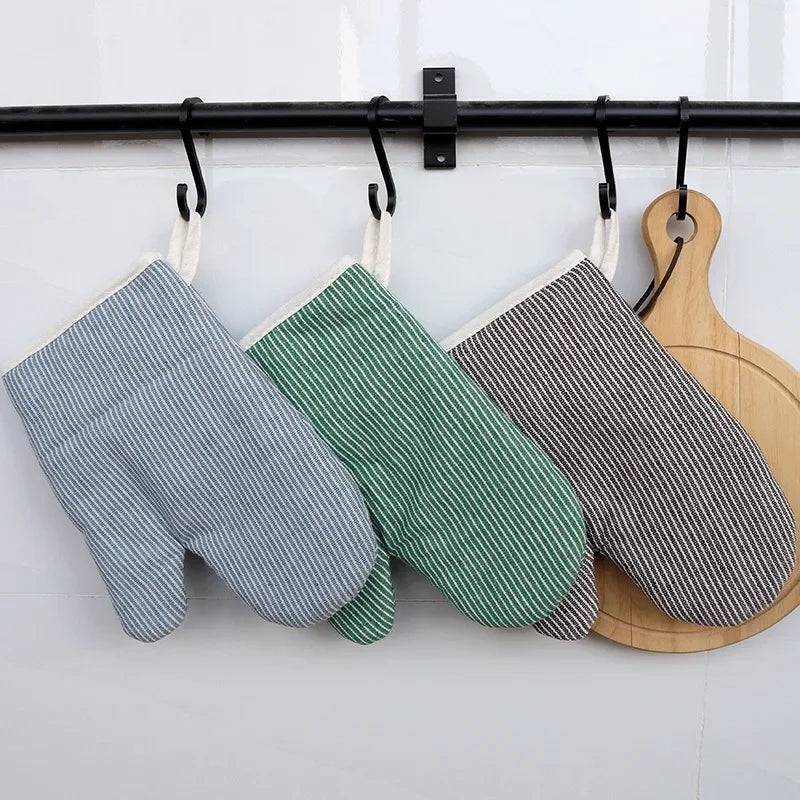Japanese Heat-Resistant Oven Mitts – Nordic Kitchen Baking Gloves