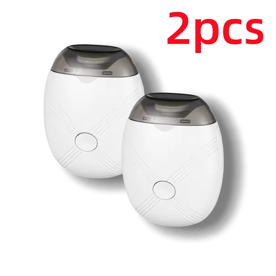 2 in 1 Electric Nail Clipper LED Nail Grinder Trimmer Tool