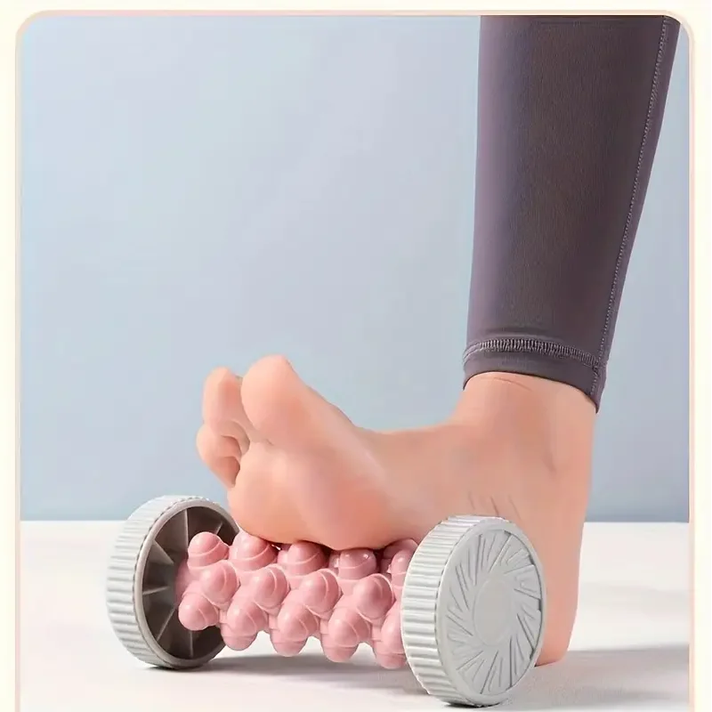 Foot Massage Roller & Yoga Ball for Plantar Fascia Muscle Relaxation