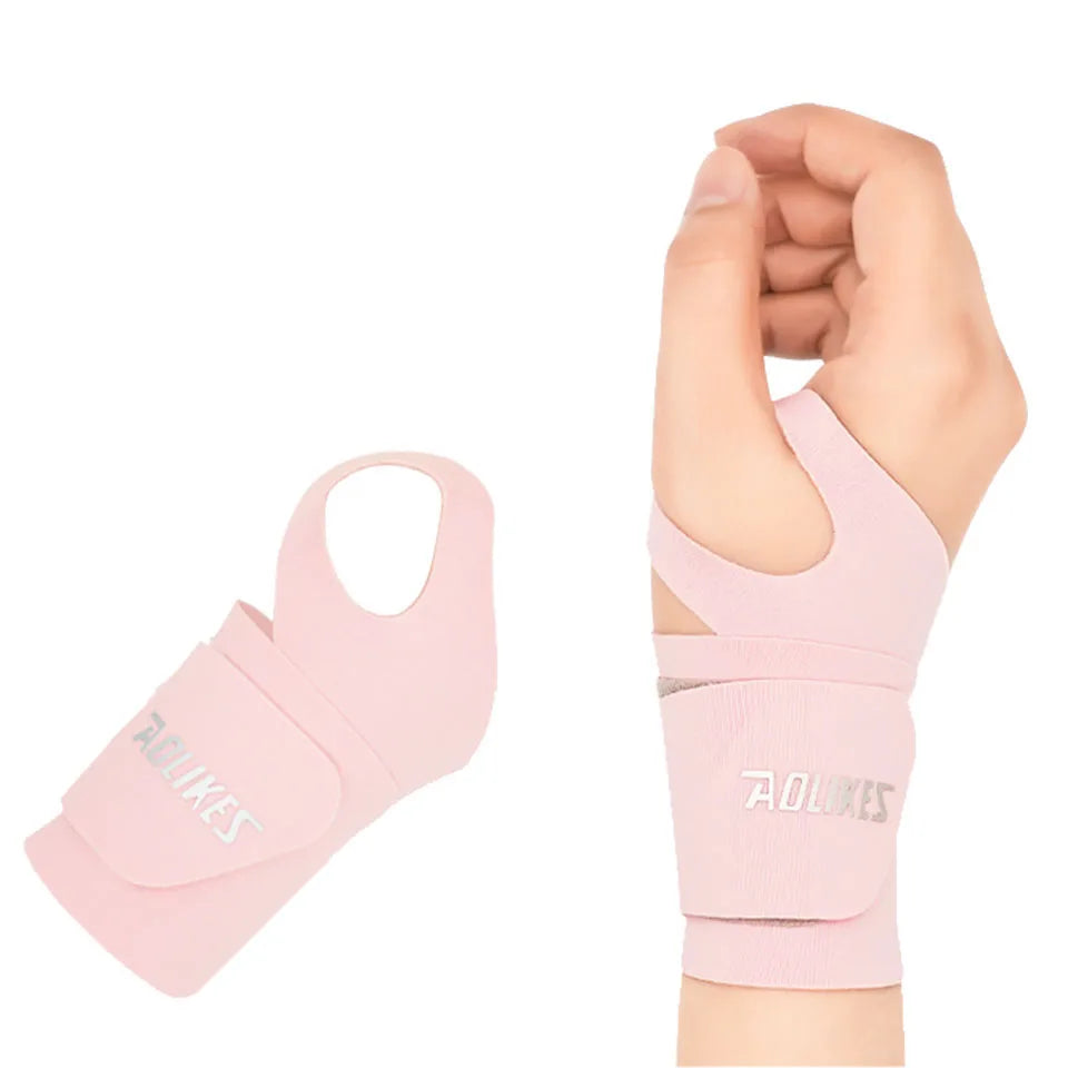 AOLIKES Ultra Thin Wrist Brace Adjustable Sport Wrist Support