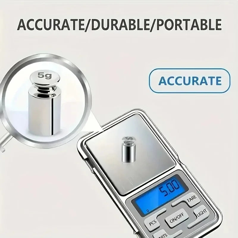 Mini Digital Pocket Scale High Precision Gram Scale Secondary image