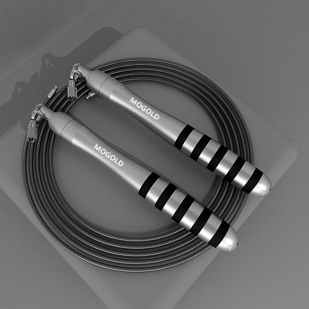 CrossFit Steel Wire Speed Jump Rope Men Home Gym Workout Fitness