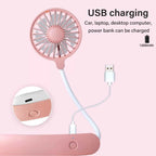 Neck Cooling Fan UK USB Rechargeable 3-Speed Portable Fan