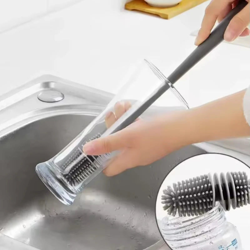 Long Handle Bottle Cup Brush Glass Cleaning Tool Main image