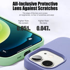 Luxury Liquid Silicone Shockproof Case for iPhone 11-16 Pro Max