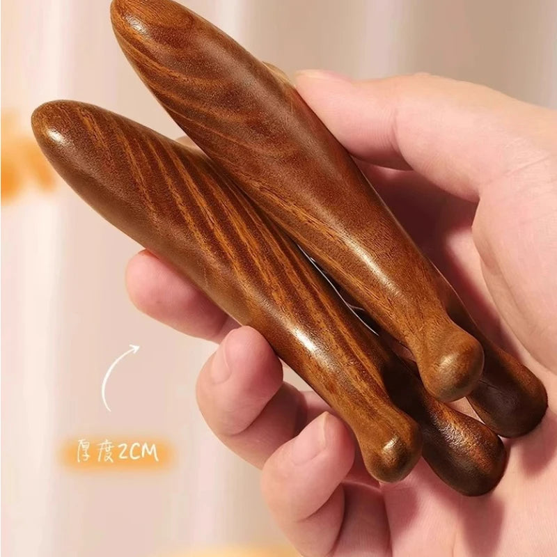 4-in-1 Sandalwood Massage Comb UK Scalp, Face & Body Massager