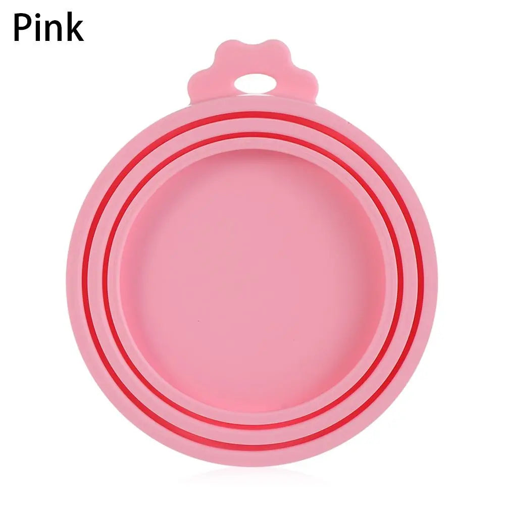 3 in 1 Silicone Can Lid Cover Reusable Fresh Food Storage Seal Lid