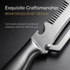 Multifunctional 3-in-1 Stainless Steel Peeler – Slicer & Shredder Tool