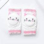 Cartoon Baby Knee Pads Summer Mesh Crawling Protection (0–3Y)