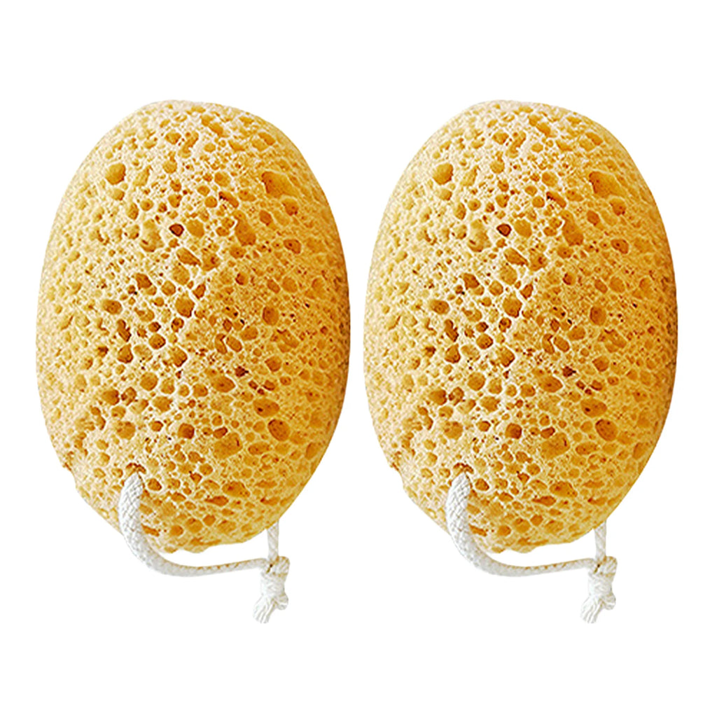 2PCS Bath Sponge Set Soft Exfoliating Shower Loofah for Baby & Adults