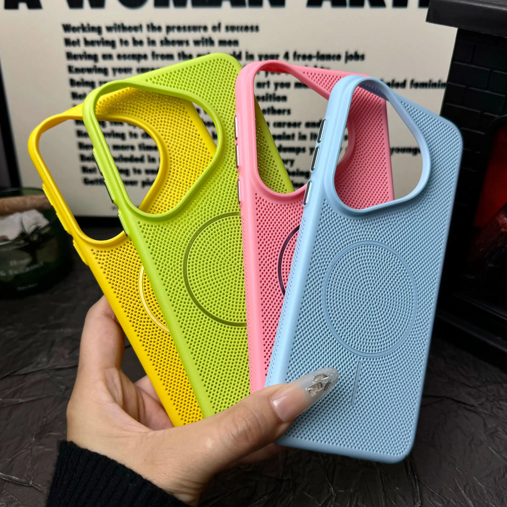 MagSafe Cooling Grid Case for Huawei Pura 80 70 Pro Ultra
