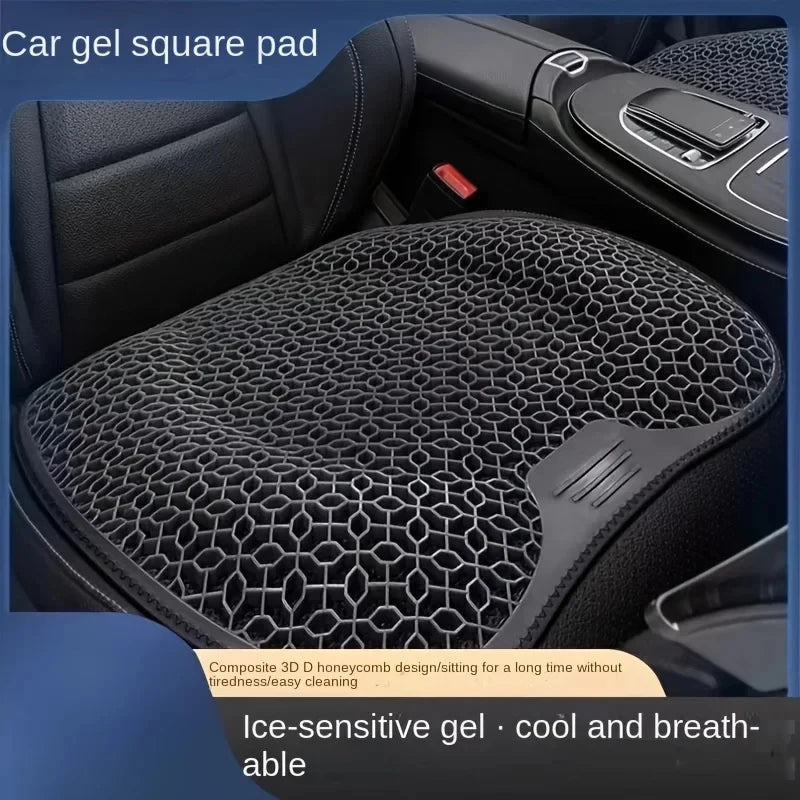Honeycomb Gel Seat Cushion Ergonomic Breathable Washable Car Office