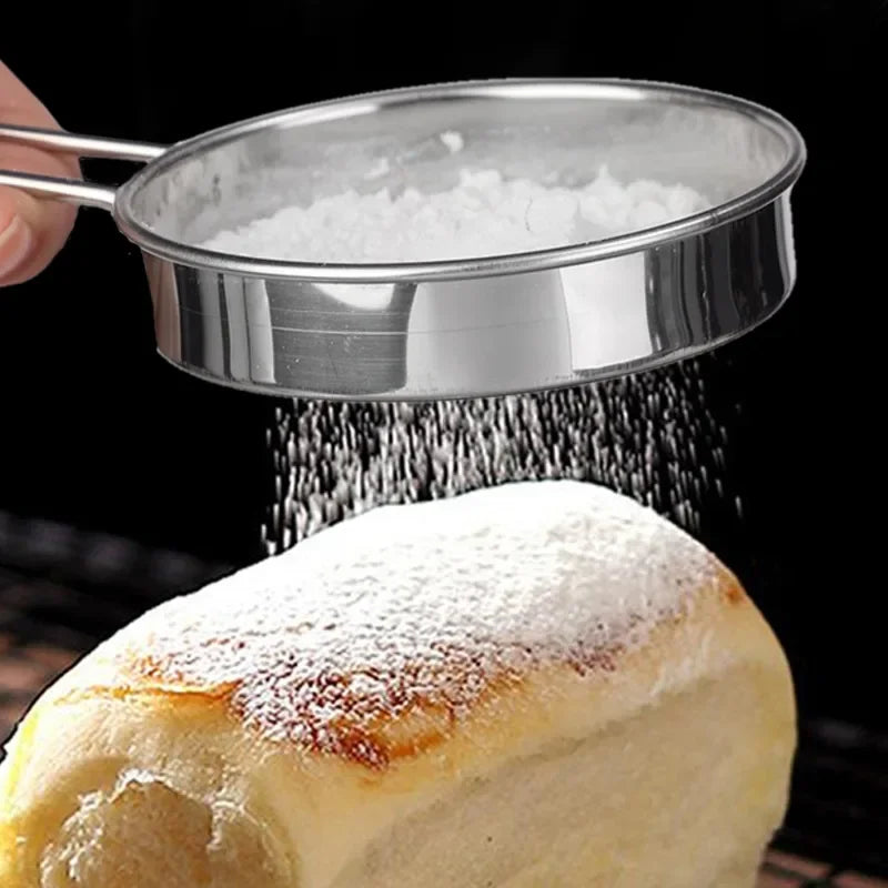 Stainless Steel Flour Sifter Fine Mesh Sieve Secondary image