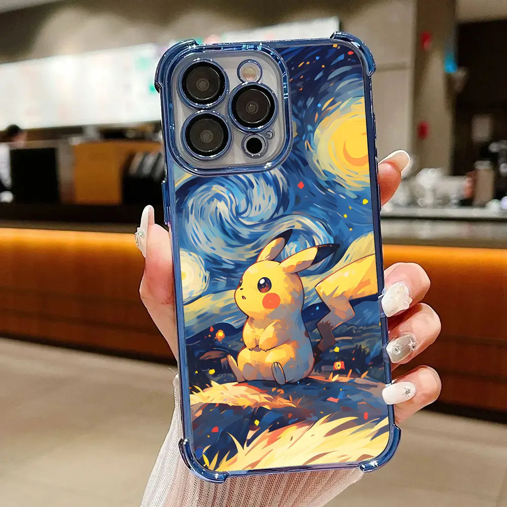 Cartoon Monster Case for Xiaomi 14 15 15T 17T Pro Poco F5 F7 F8 X7