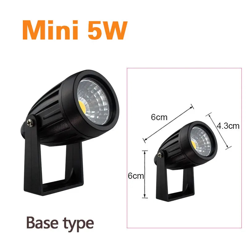 LED COB Garden Spotlight Waterproof Lawn Light