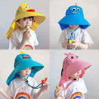 Kids UV Protection Sun Hat UK Large Brim Fisherman Beach Ha