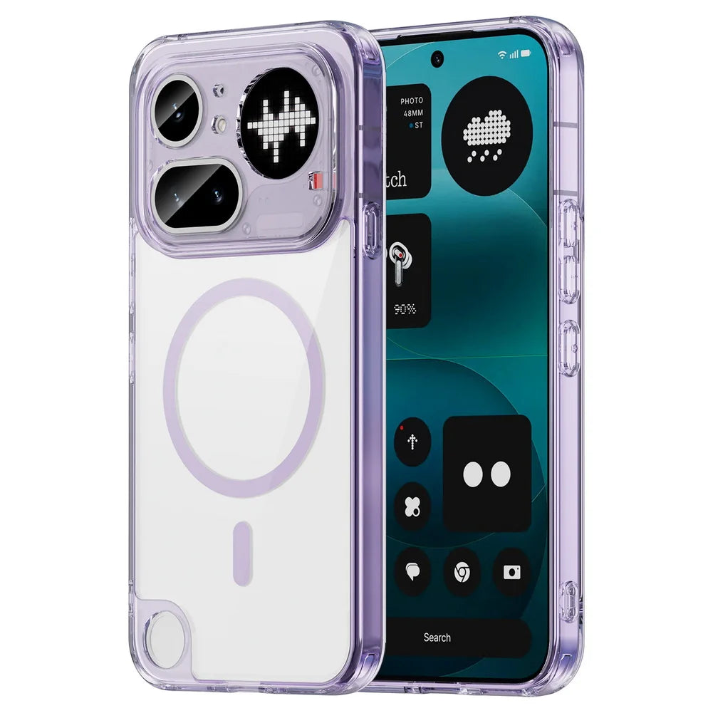 Clear Anti-Yellowing Shockproof Case for Nothing Phone 4A Pro 3A Pro