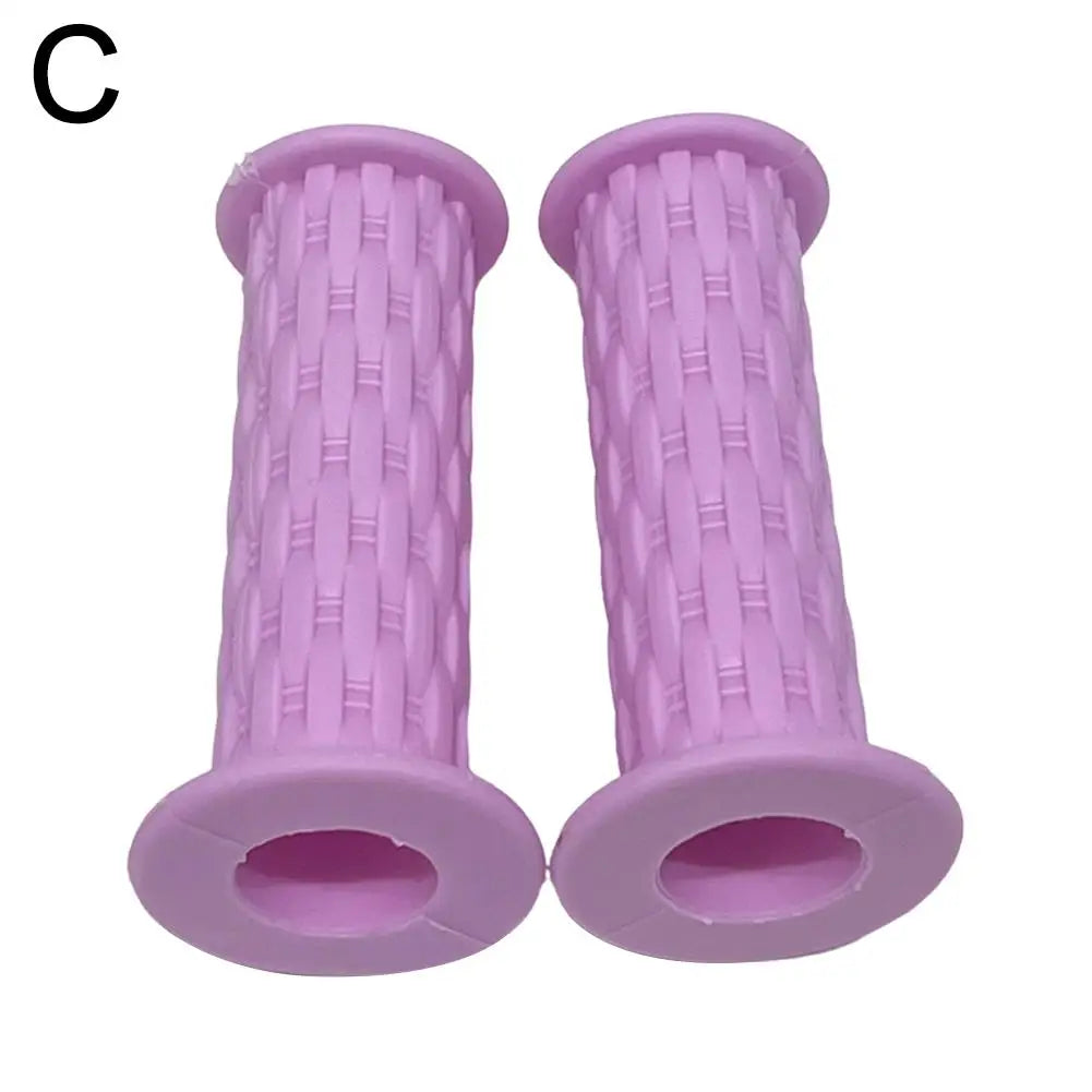 Kids Bicycle Handlebar Grips Balance Bike Non-Slip Soft Rubber Pair