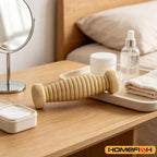 Wooden Foot Roller Massager for Plantar Fascia & Relaxation