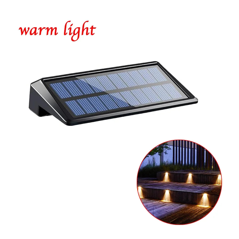 Outdoor Waterproof Solar Wall Lights for Garden & Courtyard Decor
