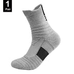 Anti-Slip Football Socks Men Breathable Cotton Soccer Socks 3 Pairs
