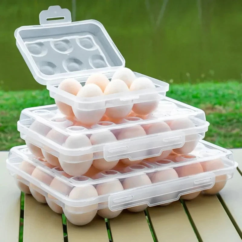 Portable Egg Storage Box Fridge Egg Holder