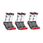 Breathable Sports Socks 3 Pairs Running Cycling Outdoor Men UK