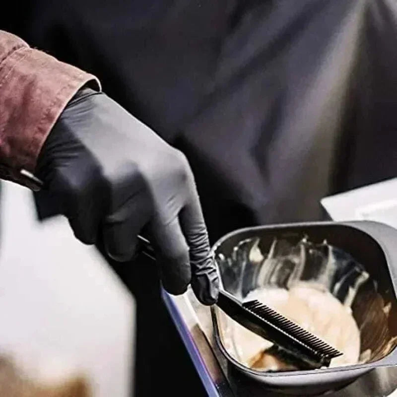 Black Nitrile Gloves Latex Free Disposable Gloves