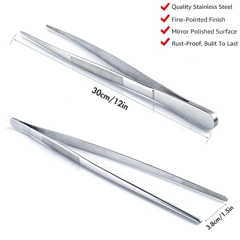 Colorful Kitchen Tongs UK Stainless Steel BBQ & Cooking