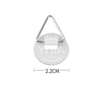 10Pcs Invisible Adhesive Plate Hangers Self-Adhesive Wall Hooks