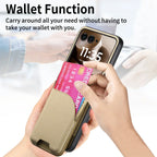 Magnetic Leather Wallet Case for Motorola Razr 60 50 40 Ultra