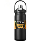 304 Stainless Steel Thermos Bottle with Straw 800-1500ML