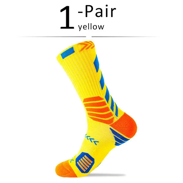 Elite Sport Compression Socks Running Cycling Basketball Socks Men
