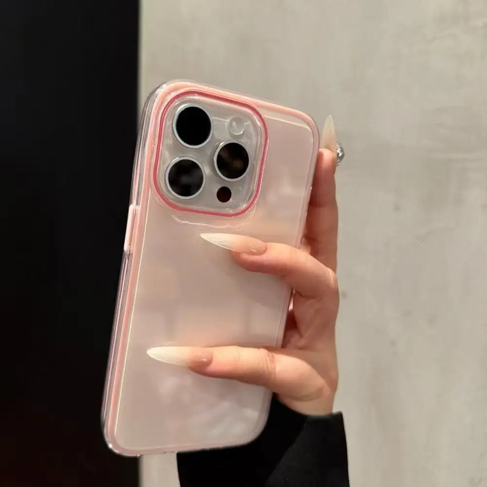 Candy Silicone Bumper Case for iPhone 11 12 13 14 15 16 17 Pro Max