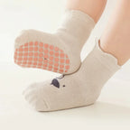 3/5 Pairs Baby Non-Slip Animal Socks for Boys & Girls