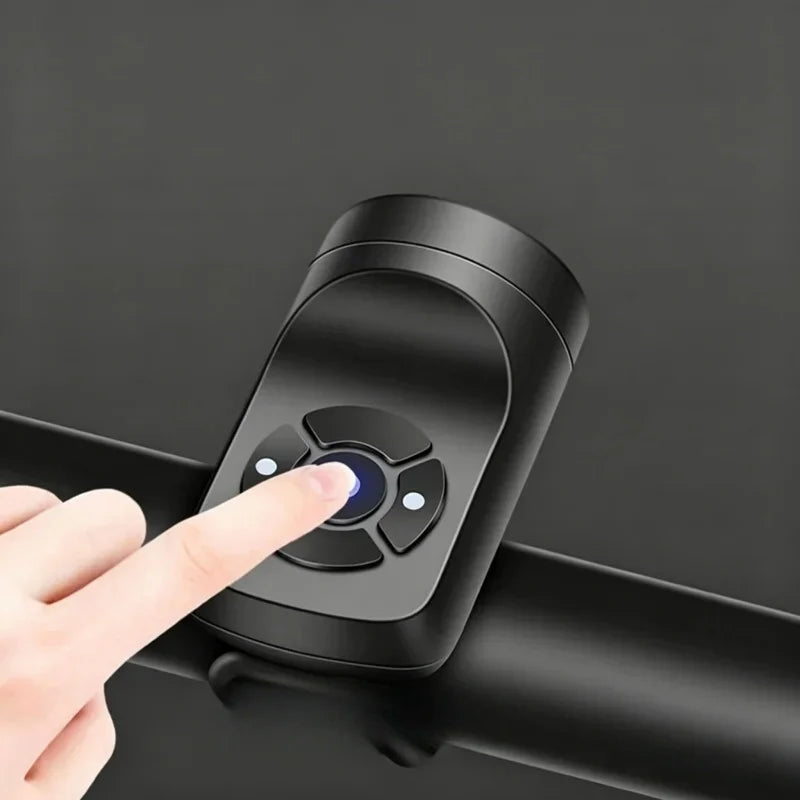 USB Rechargeable Bike Electronic Horn 120dB Loud Alarm Bell