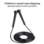 PVC Speed Jump Rope Adjustable Skipping Rope Boxing Gym Fitness