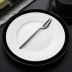 Stainless Steel Fruit Fork Dessert, Salad & Cocktail Pickle Fork Tableware