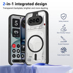 Luxury Magnetic Case for Nothing Phone 4A 3A Pro 3 2A Plus Cover