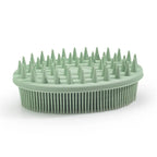 Baby Double-Sided Bath Brush Soft Silicone Hair & Body Brush