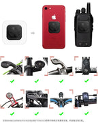 Bike Computer Adhesive Mount Sticker GPS Speedometer Bracket Base