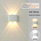 Modern LED Wall Sconce Up Down Indoor Outdoor Light