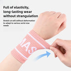 Colorful Elastic Sport Wristband Sweatband for Basketball Tennis Gym