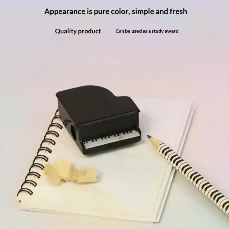 Cute Piano Shaped Pencil Sharpener Music Stationery
