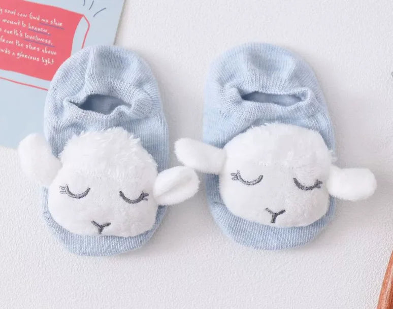 Baby Anti-Slip Socks Slippers UK – Toddler Floor Shoes (18 Colors)