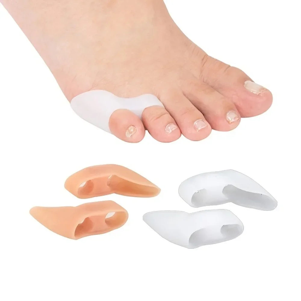 2pcs Silicone Toe Separators Bunion & Foot Care Protector UK