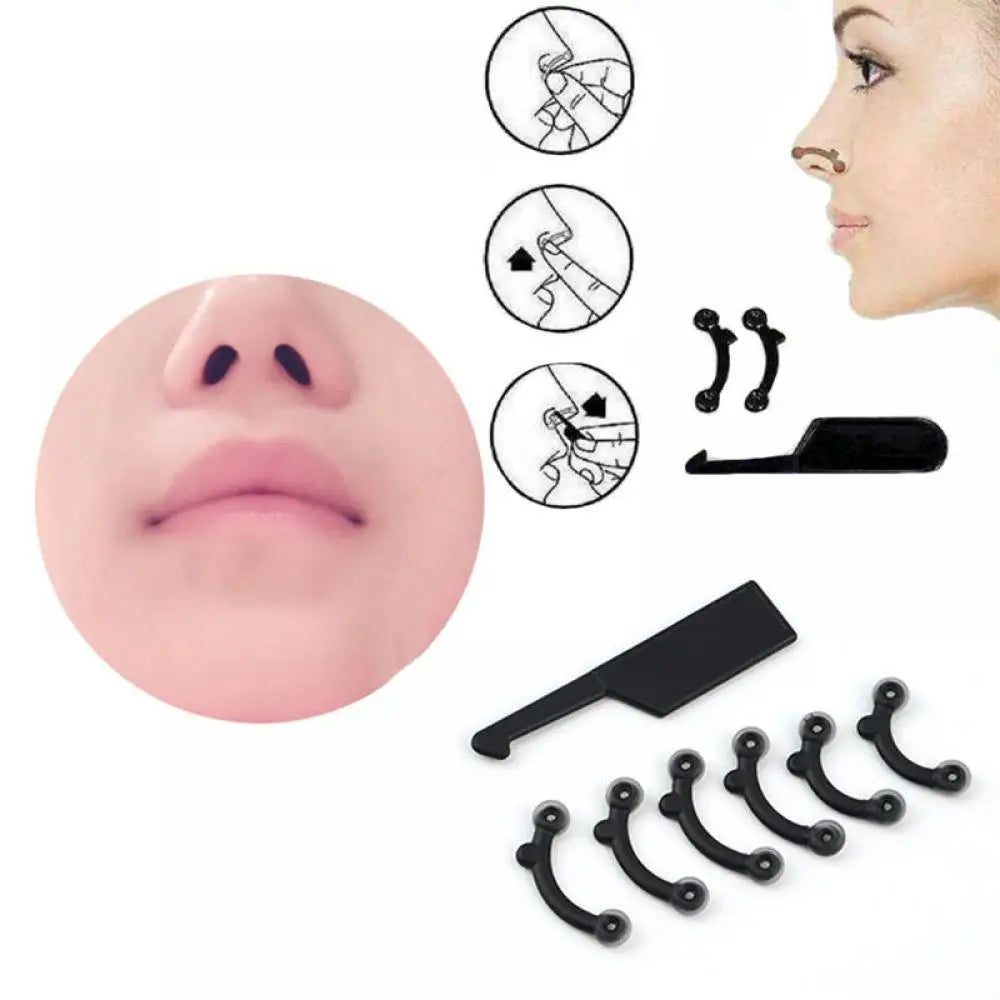 Nose Up Lifting & Shaping Clip Set - Pain-Free Bridge Straightener
